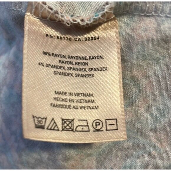 Anthropologie Maeve Lilt Swing Dress Size XS Boho Mock Neck Pockets Asymmetric - Picture 7 of 7